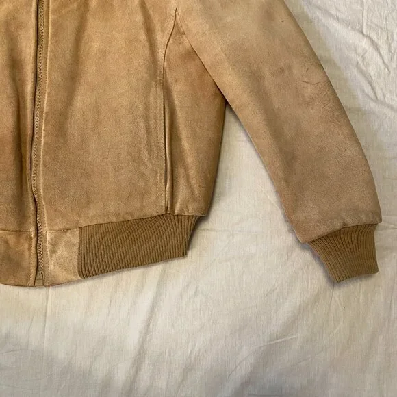 Gender Neutral Thick Wool Lined Leather Jacket - Repp, Ltd. - Picture 3 of 14